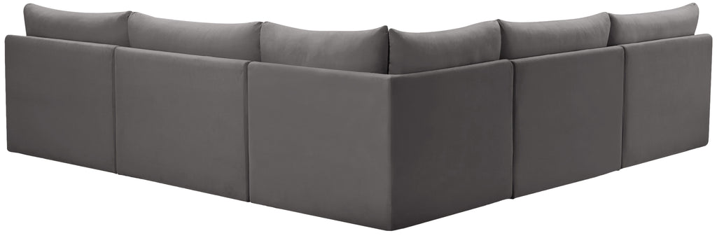 Jacob - Modular Corner Armless Sectional 5 Piece