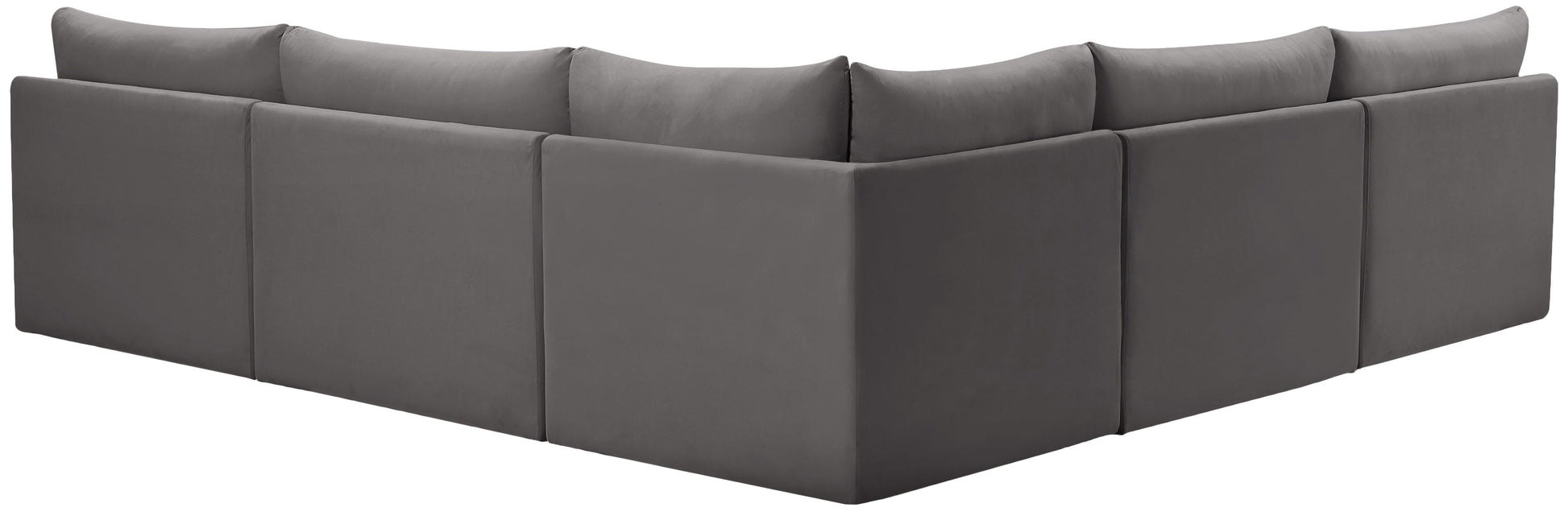Jacob - Modular Corner Armless Sectional 5 Piece