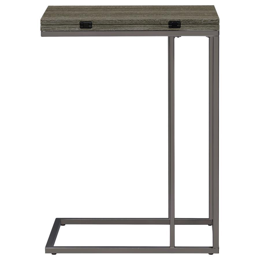 Pedro - Expandable C-Shaped Sofa Side Table