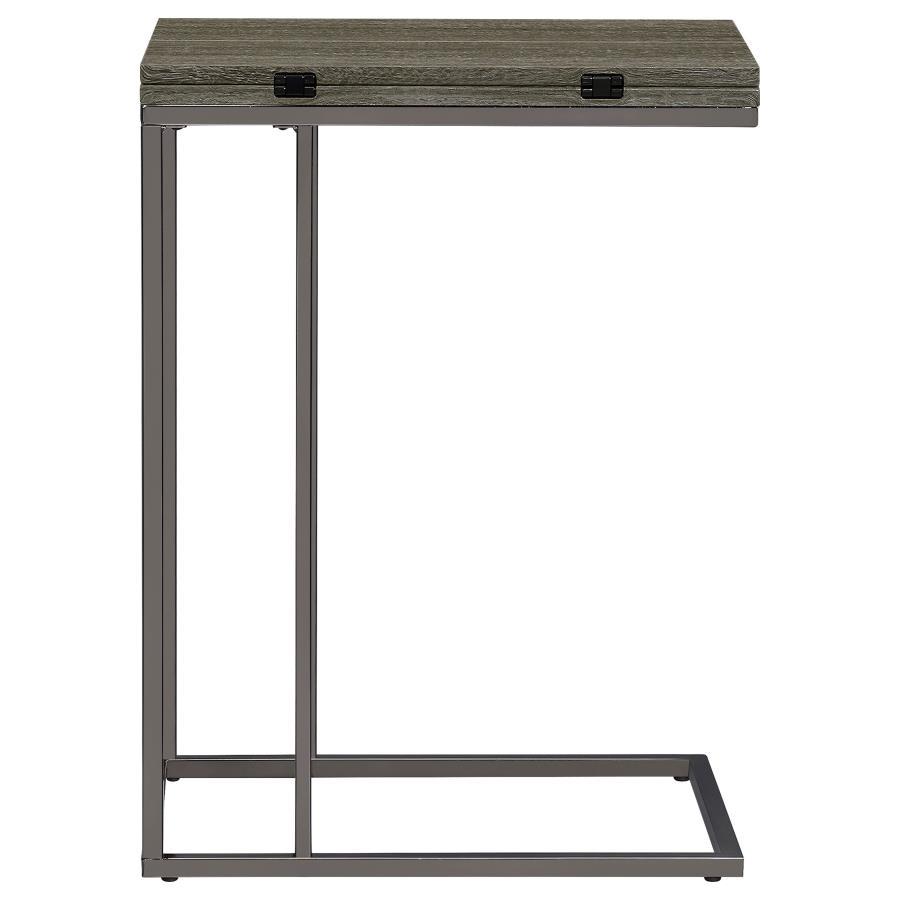 Pedro - Expandable C-Shaped Sofa Side Table