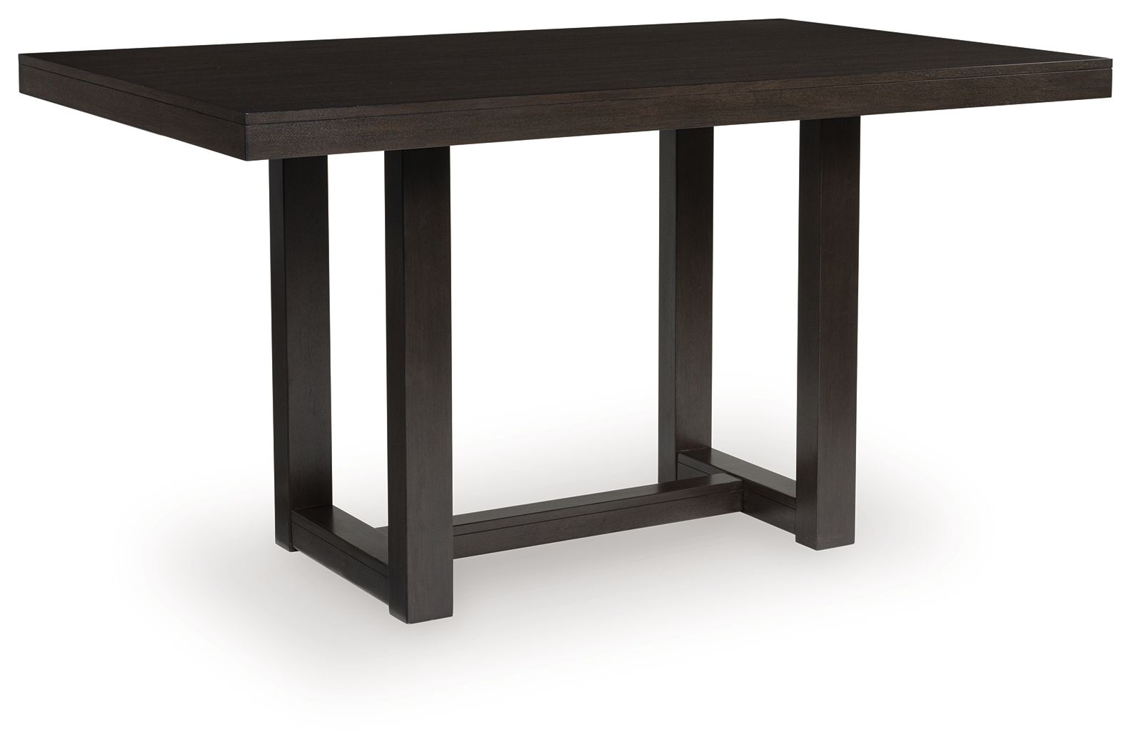 Neymorton - Dark Grayish Brown - Rectangular Dining Room Counter Table