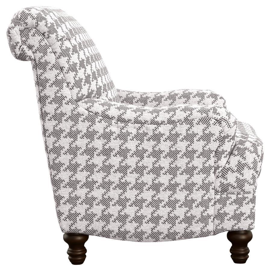 Glenn - Upholstered English Arm Accent Chair