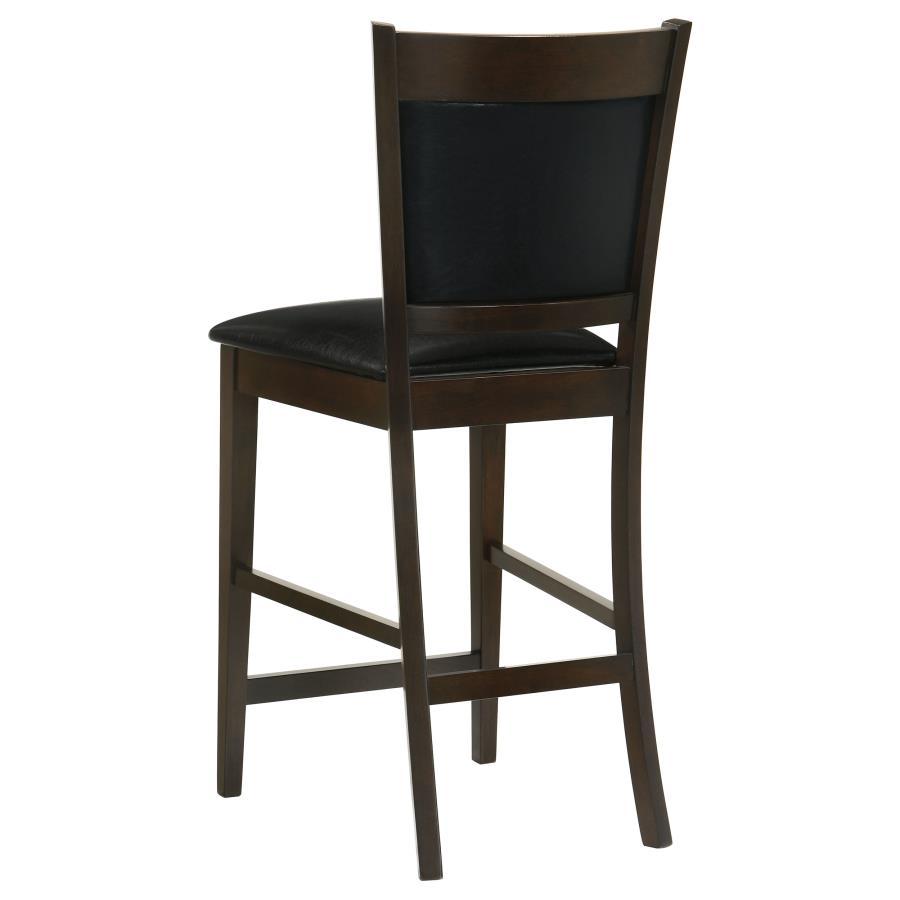 Jaden - 5 Piece Square Counter Height Dining Set - Espresso