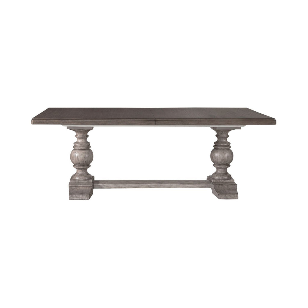 River Place - Trestle Table - Gray