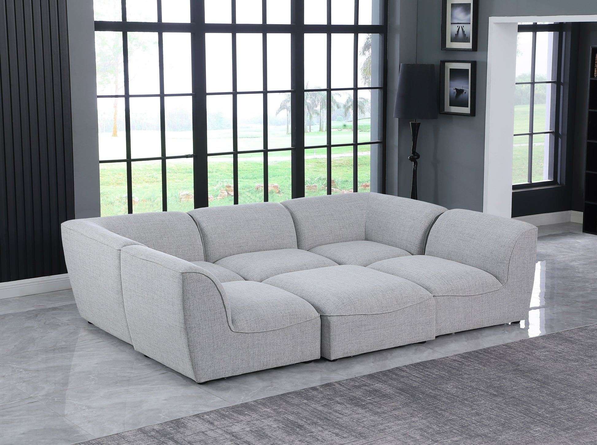 Miramar - 6 Piece Modular Sectional