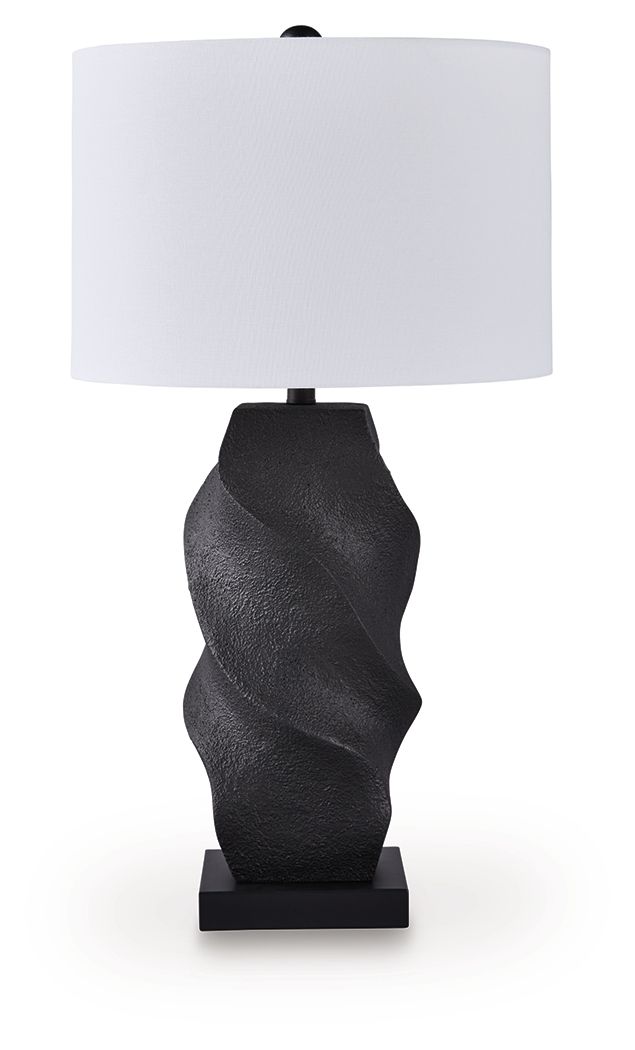Amillion - Black - Poly Table Lamp