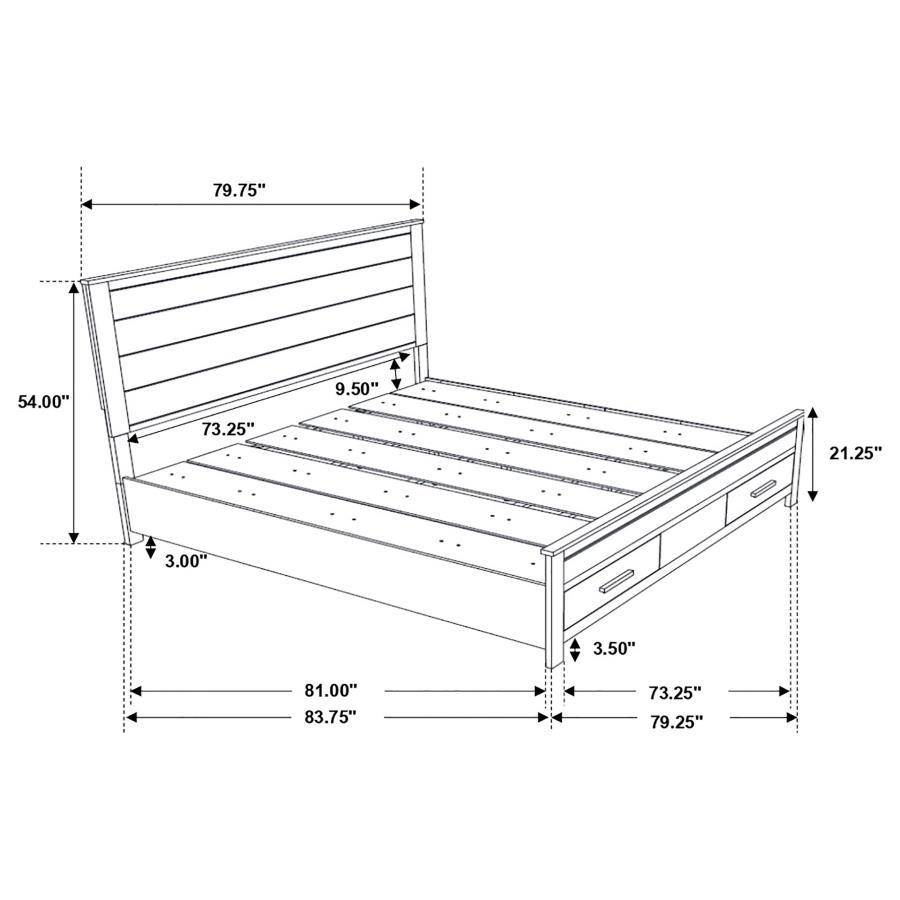 Woodmont - Storage Bed