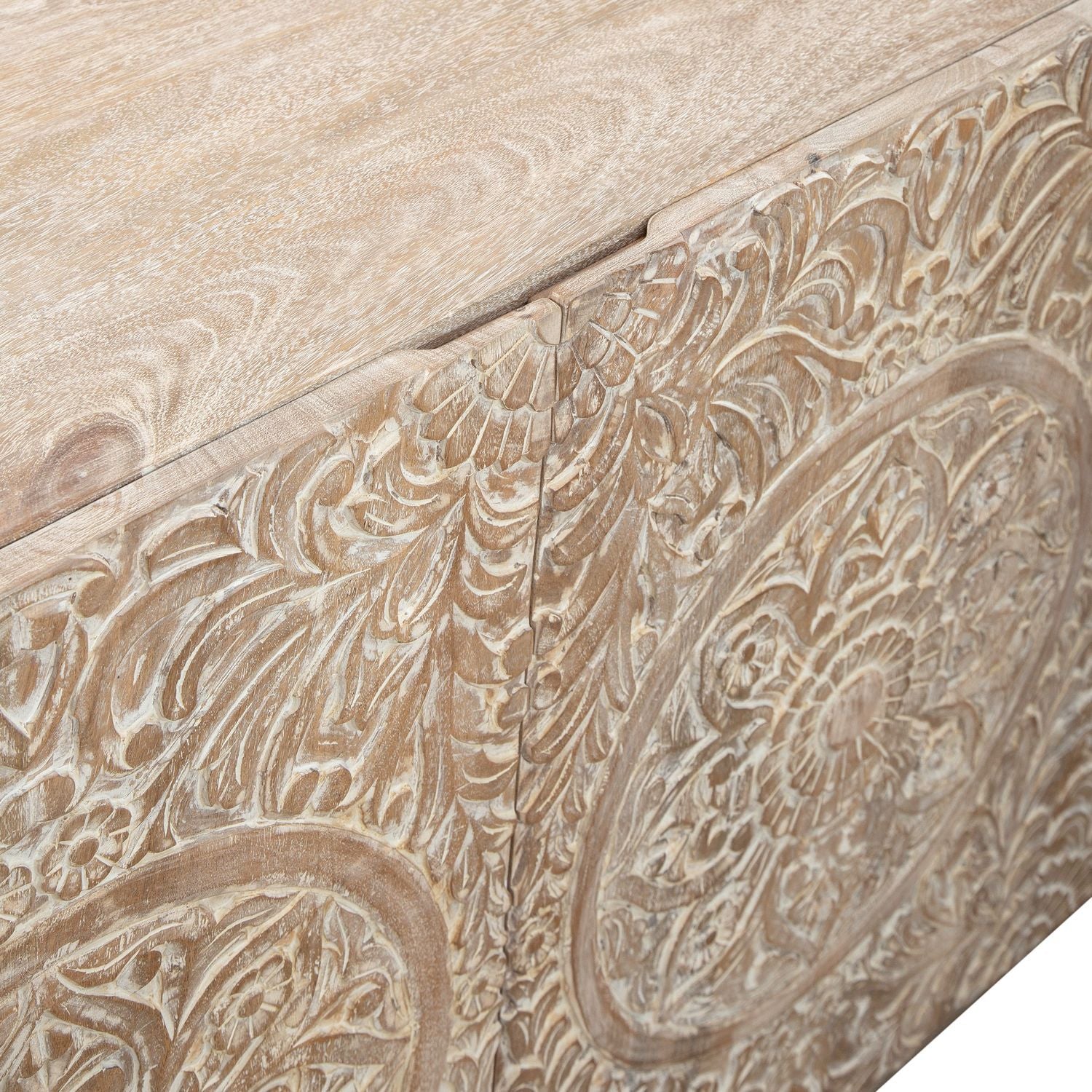 Melody - 3 Door Accent Cabinet - Brown