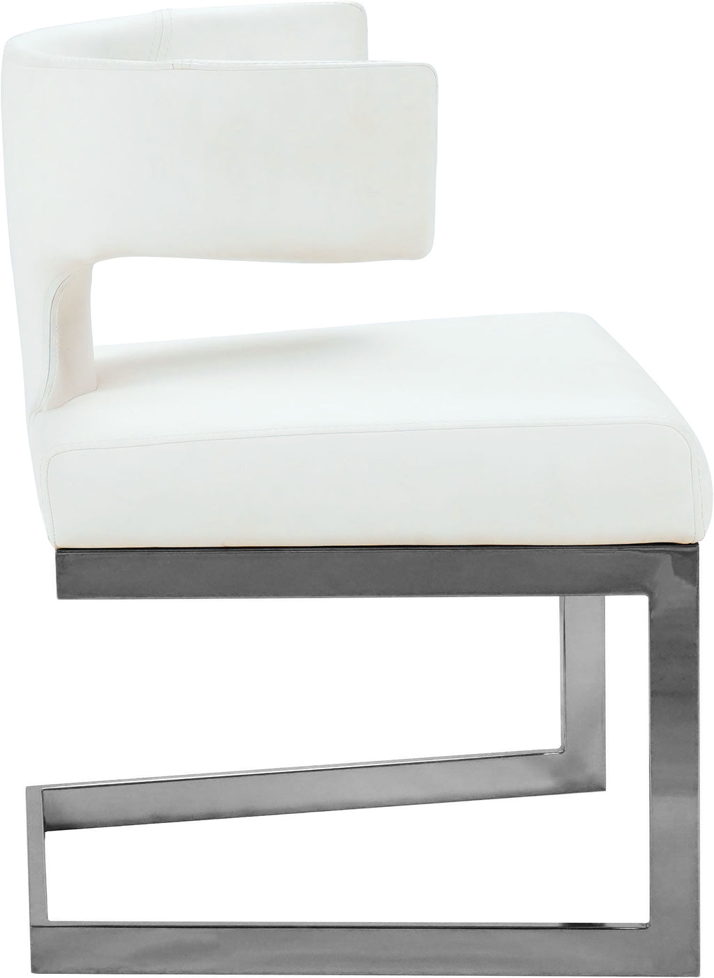 Alexandra - Dining Chair with Chrome Legs