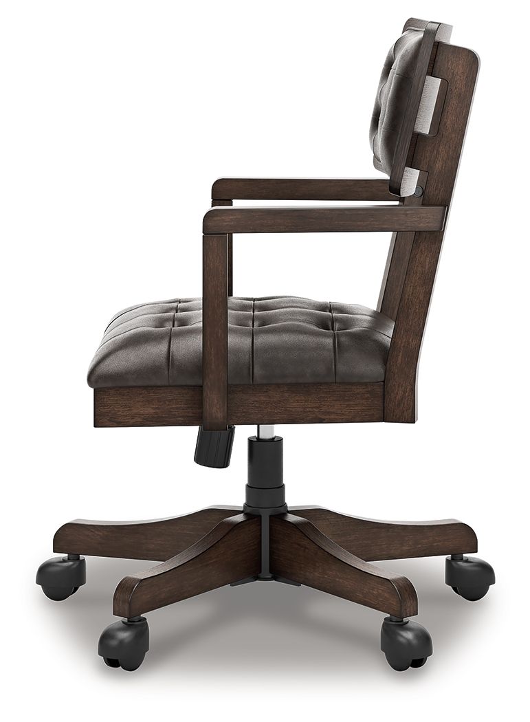 Breckington - Dark Brown - Home Office Desk Chair