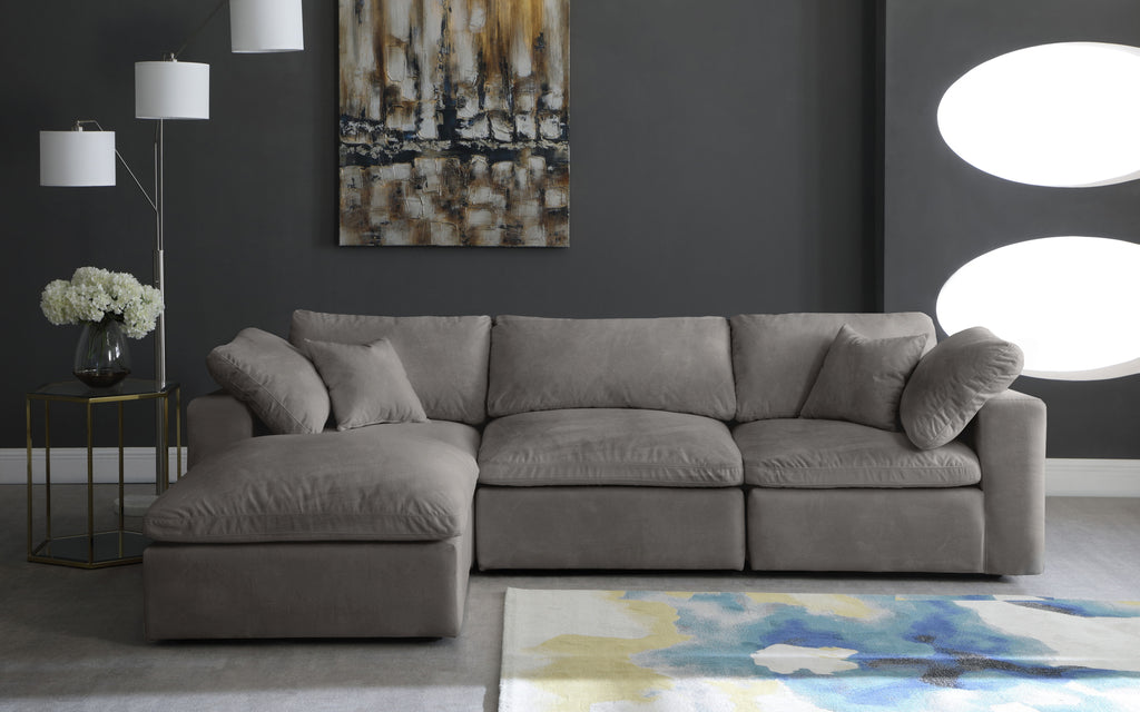 Cozy - 4 Piece Modular Sectional With Chaise