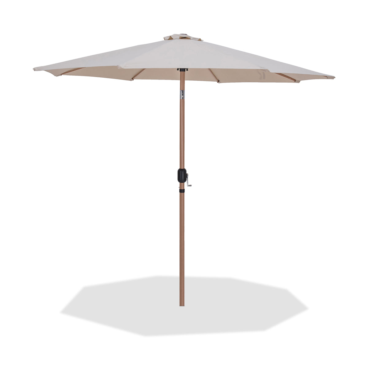 Fiji - Patio Umbrella With Teak Pole