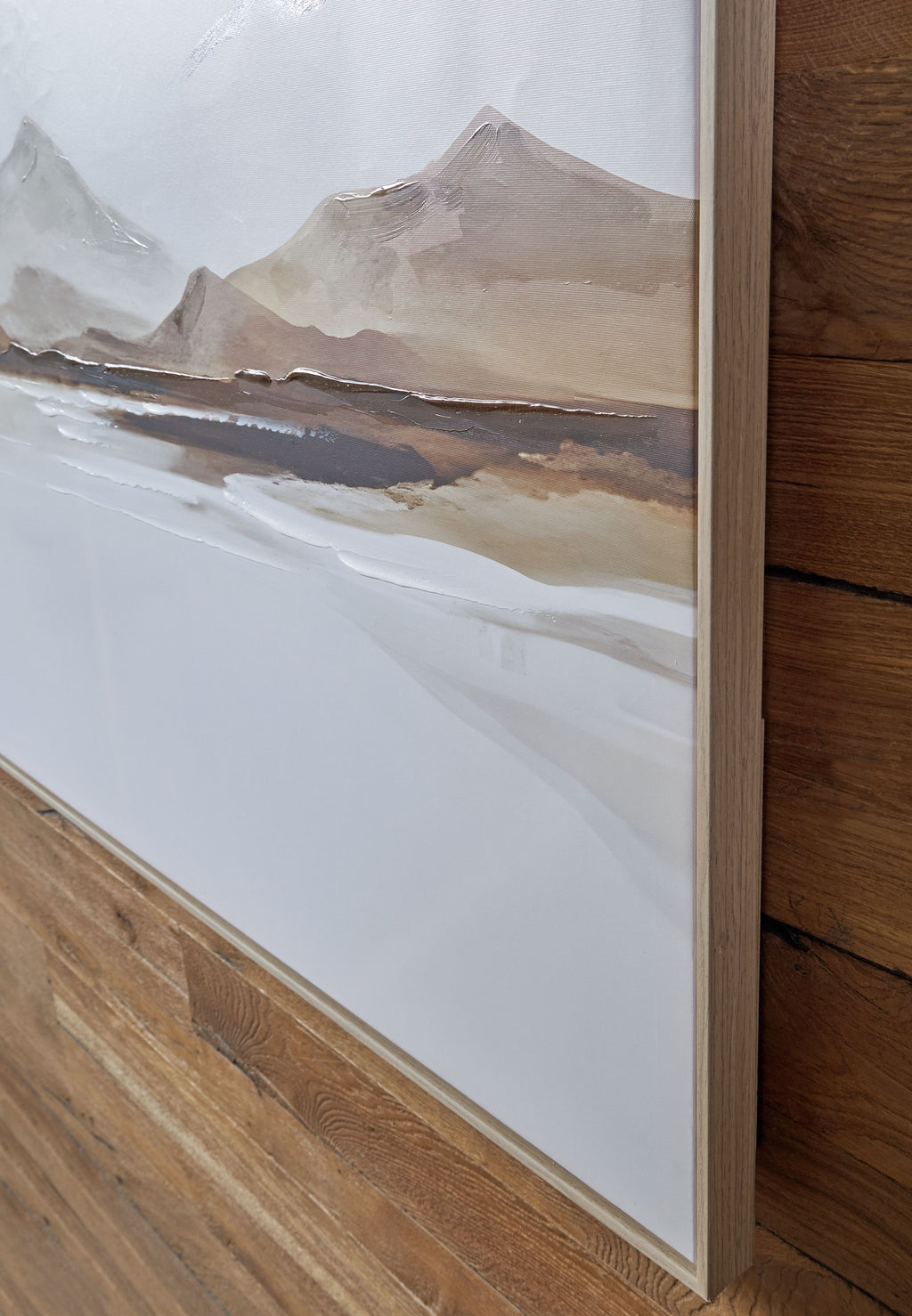 Karalen - White / Gray / Brown - Wall Art