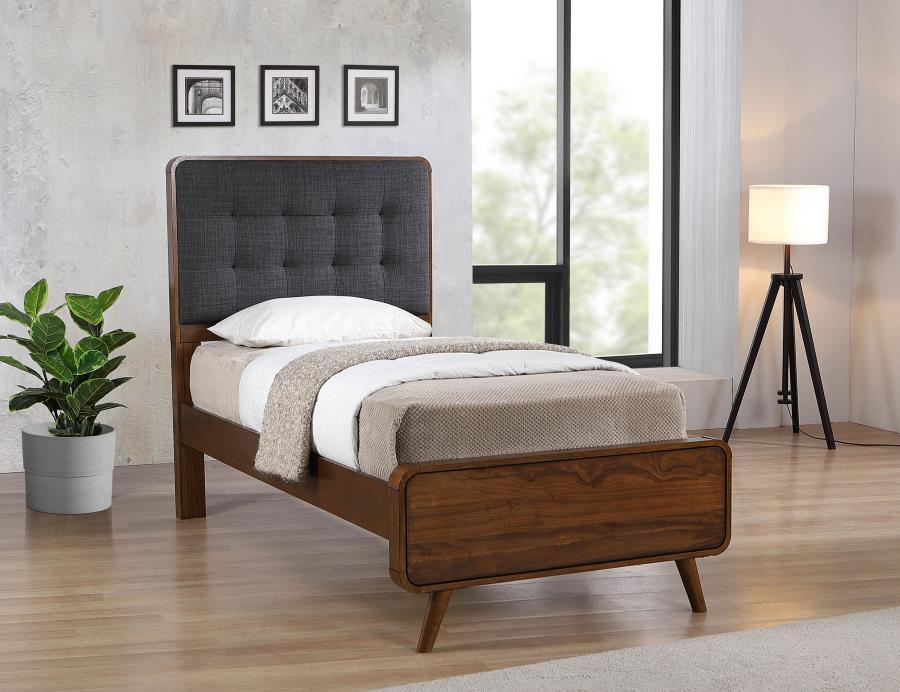 Robyn - Wood Panel Bed
