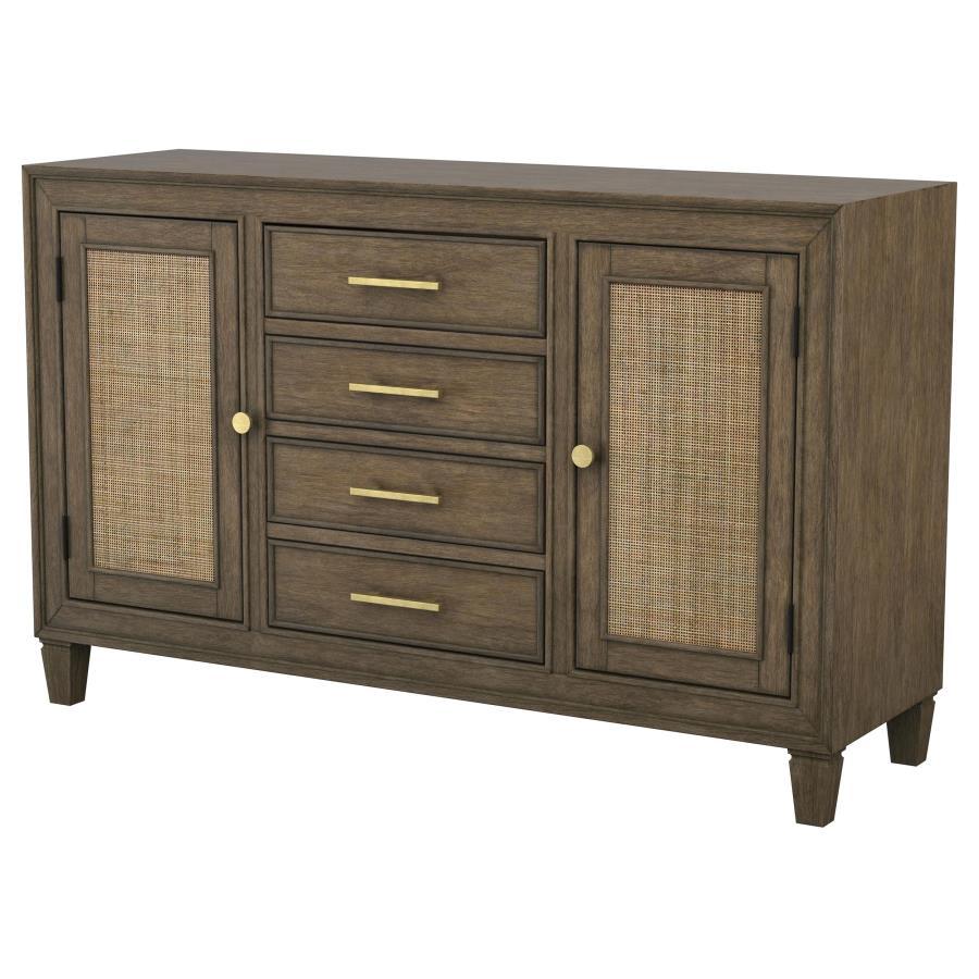 Matisse - 4-Drawer Sideboard Buffet Cabinet - Dark Brown