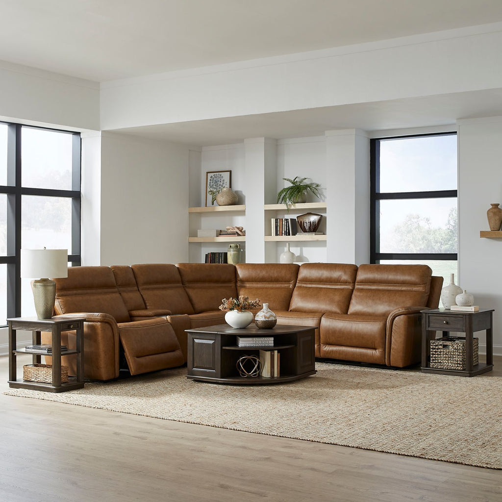 Cooper - 6 Piece Sectional - Brown