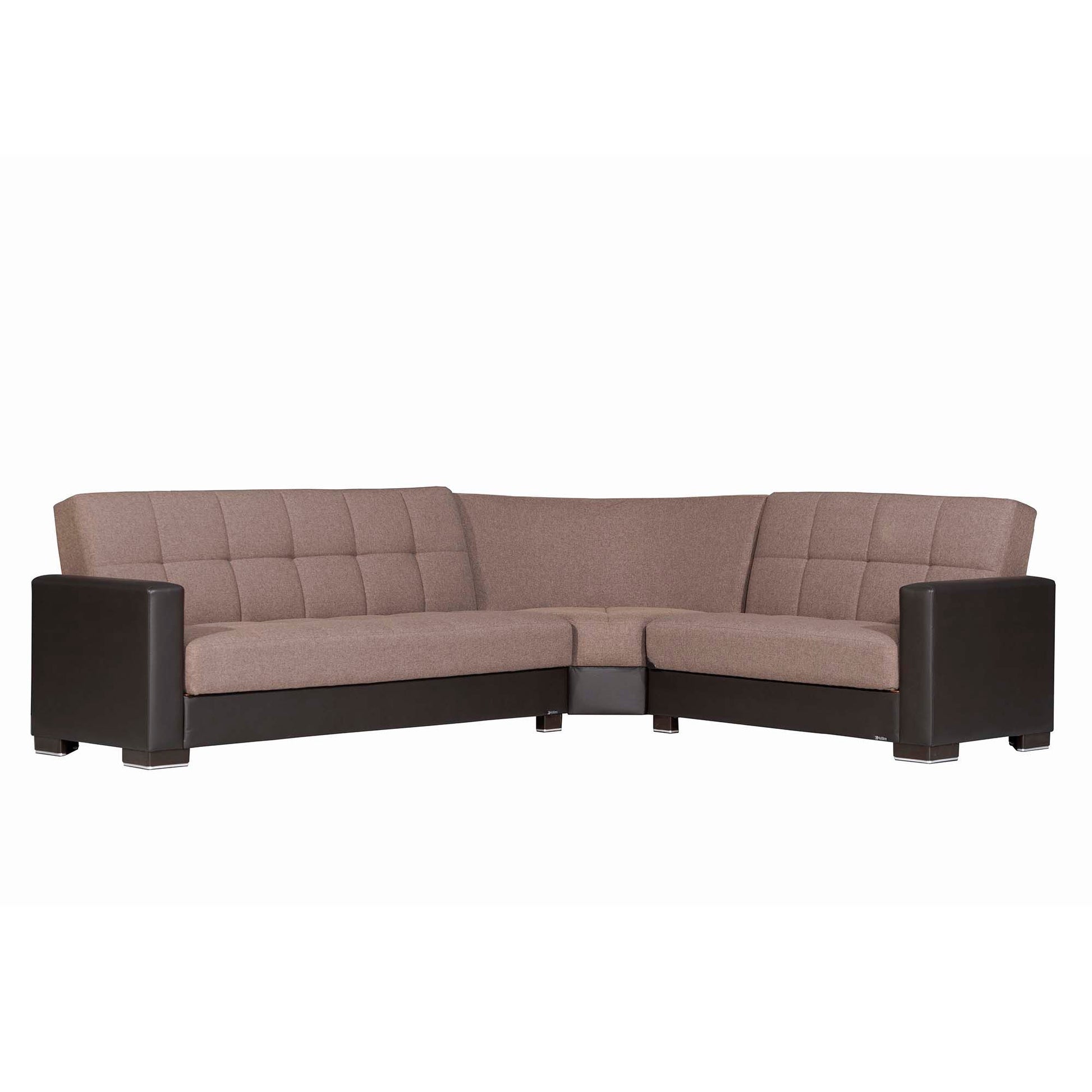 Ottomanson Armada - Upholstered Convertible Sectional With Storage - Polyester
