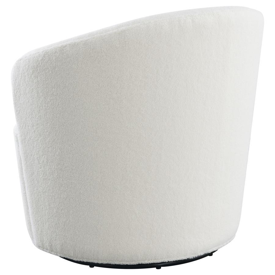 Joyce - Upholstered Barrel Back Swivel Chair