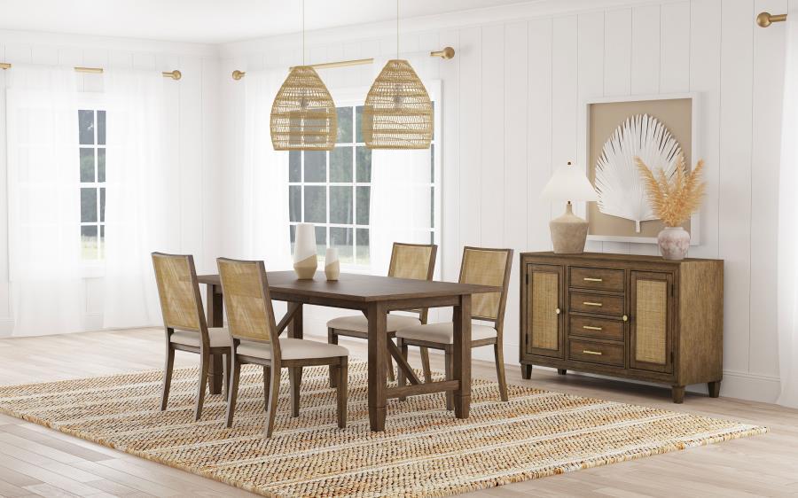 Matisse - 4-Drawer Sideboard Buffet Cabinet - Dark Brown