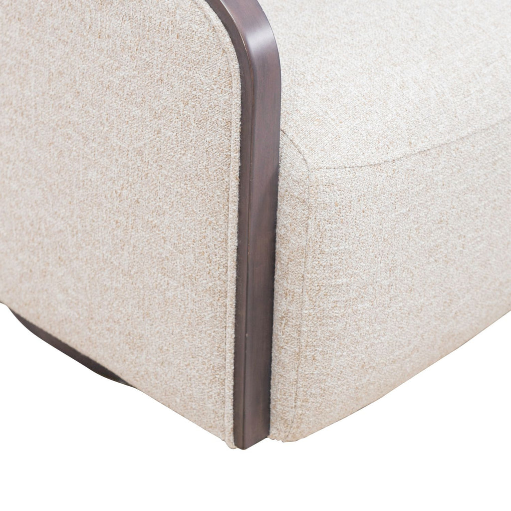 Nora - Upholstered Swivel Accent Chair