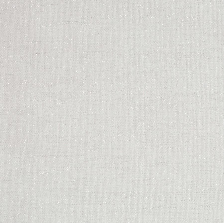 Evangeline - Upholstered Oval Vanity Stool Silver And Ivory - Silver Oak