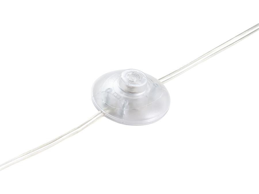 Melinda - 2-Door LED Mirrored Wine Storage Bar Cabinet - Silver