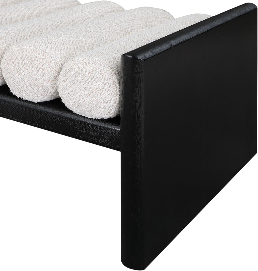 Waverly - Bench With Black Frame