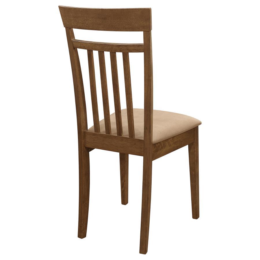 Robles - 5 Piece Rectangular Dining Table Set - Chestnut