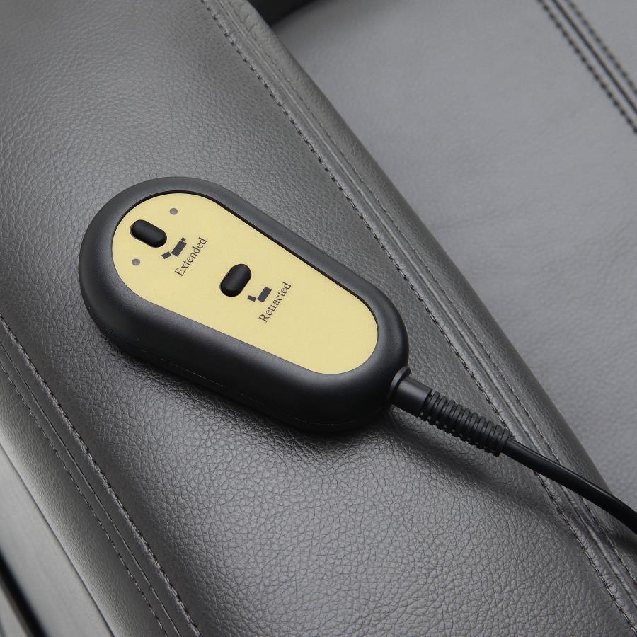 Sanger - Upholstered Power Lift Massage Recliner