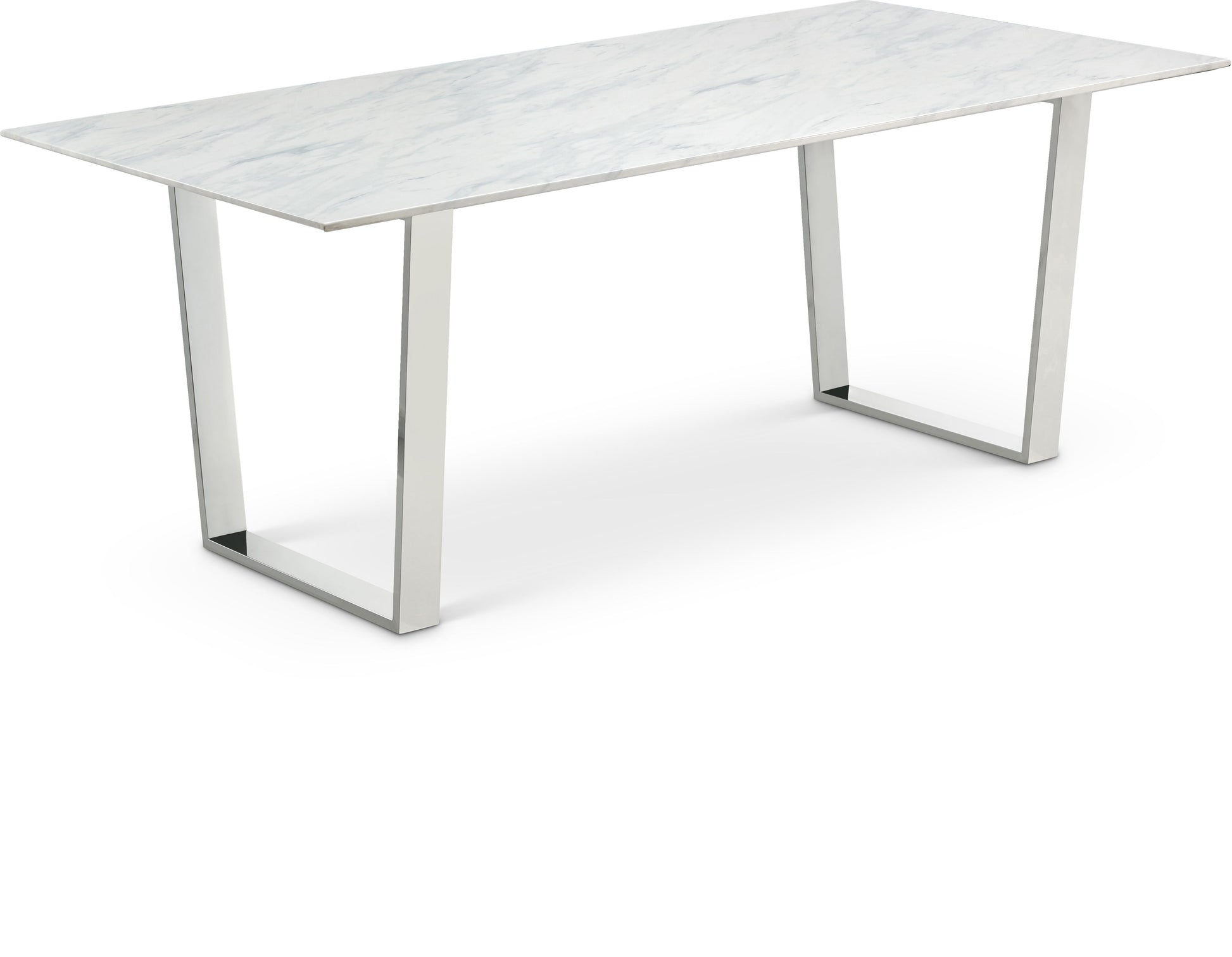 Carlton - Dining Table - Pearl Silver - Steel