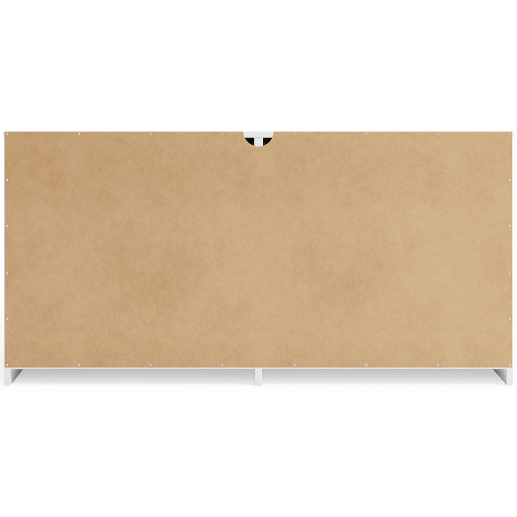 Flannia - White - Six Drawer Dresser - 29'' Height