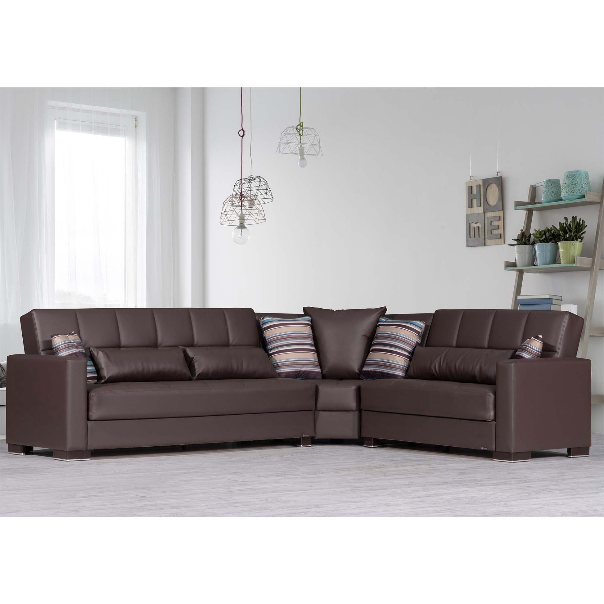 Ottomanson Armada - Upholstered Convertible Sectional With Storage