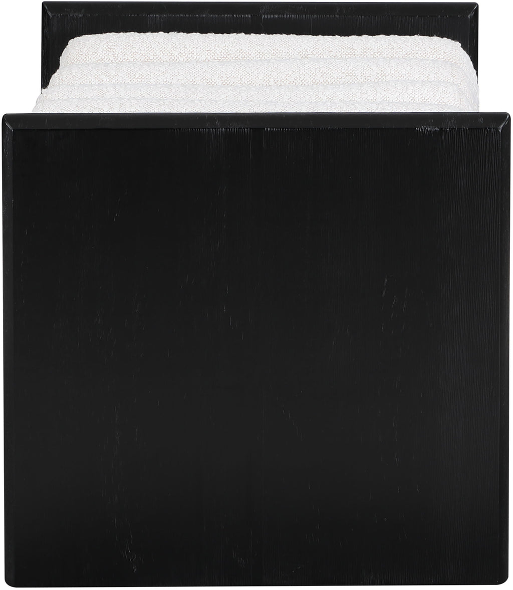 Waverly - Bench With Black Frame