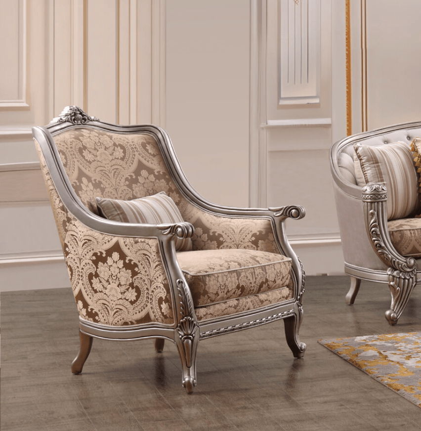 HD-217 - Chair - Brown / Gray / Charcoal