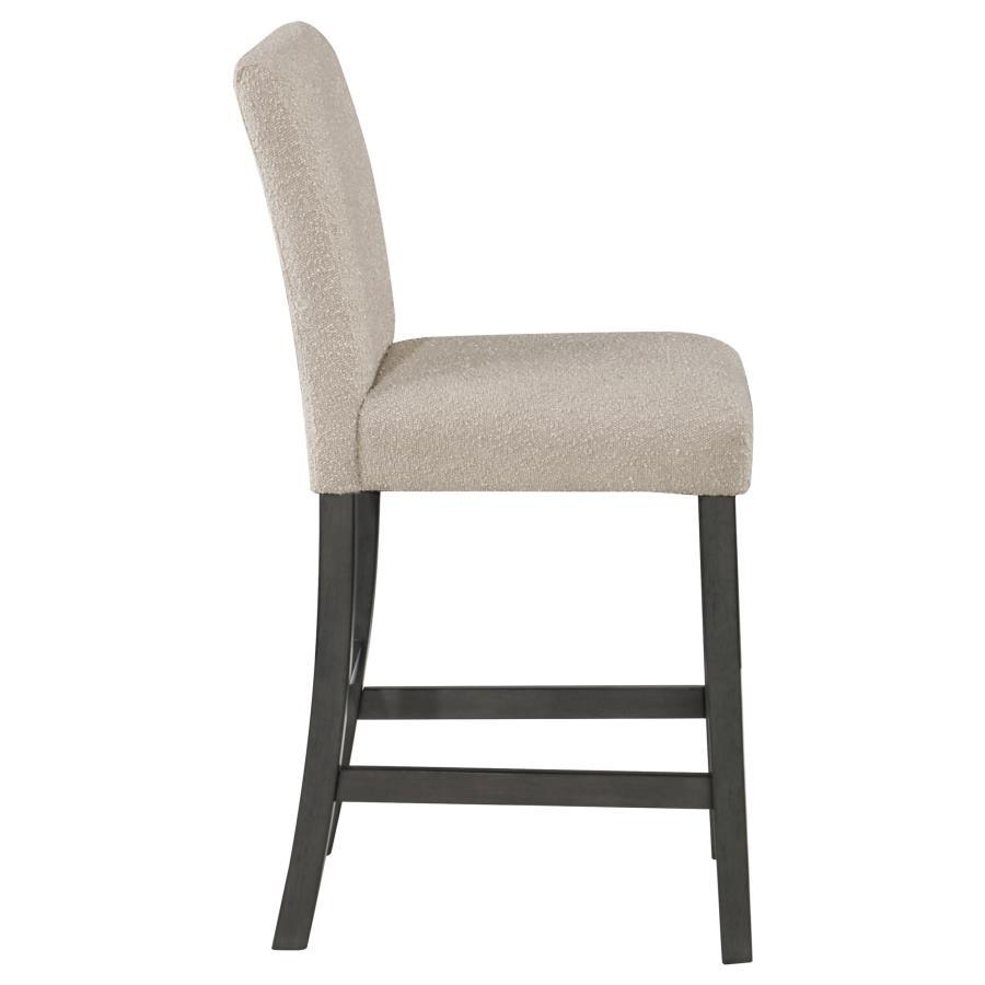 Alba - Boucle Upholstered Counter Height Dining Chair (Set of 2)