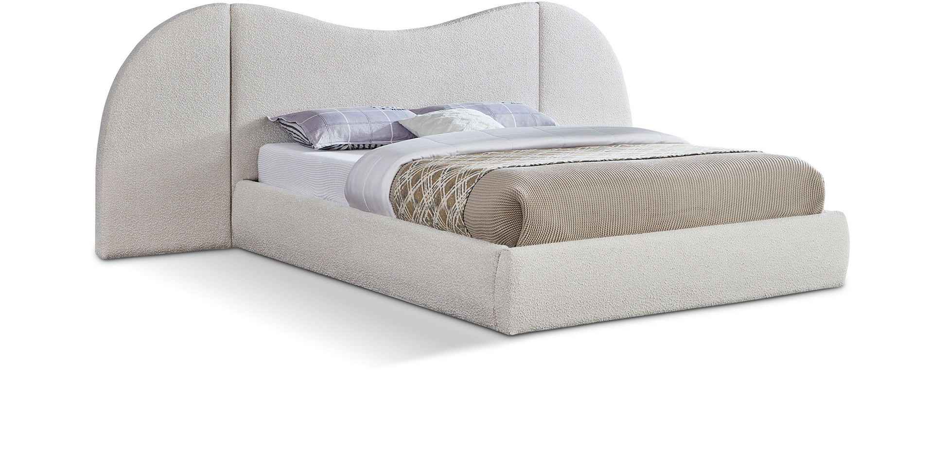 Everest - Boucle Fabric Bed