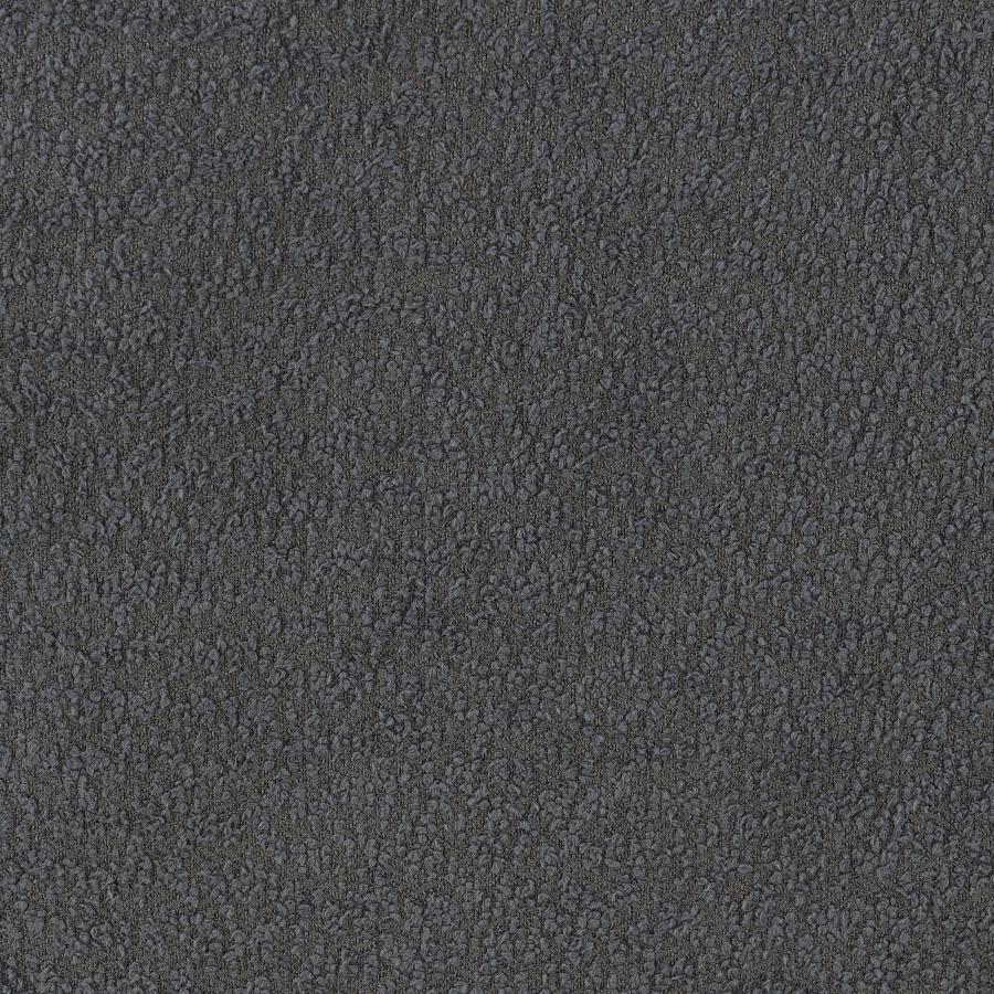 Madia - Upholstered Sloped Arm Swivel Glider Chair - Charcoal