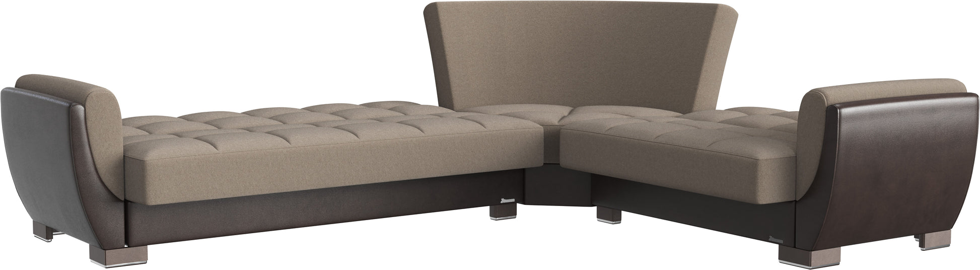 Ottomanson Armada Air - Upholstered Convertible Sectional With Storage