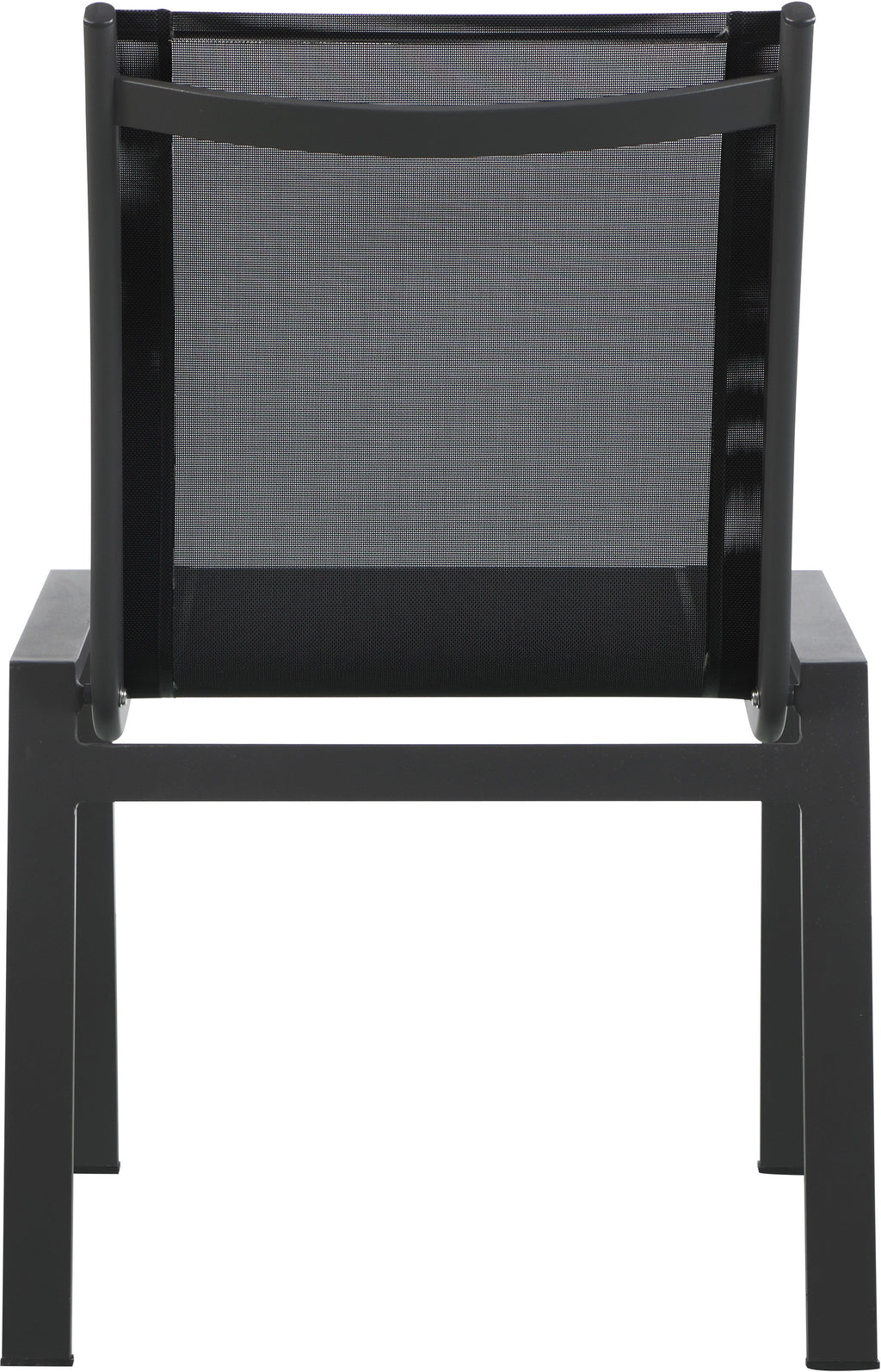 Nizuc - Outdoor Patio Dining Chair With Gray Frame (Set of 2)