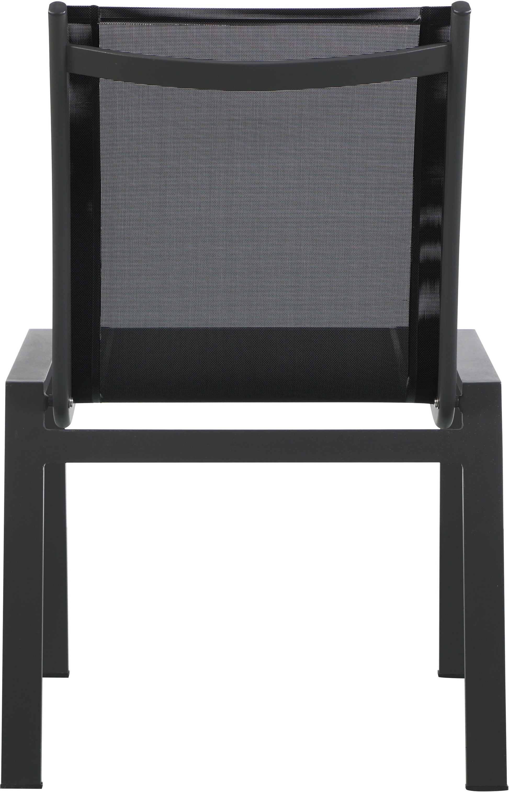 Nizuc - Outdoor Patio Dining Chair With Gray Frame (Set of 2)