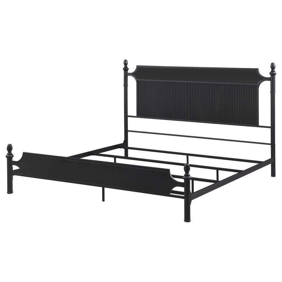 Cameron - Metal Panel Bed