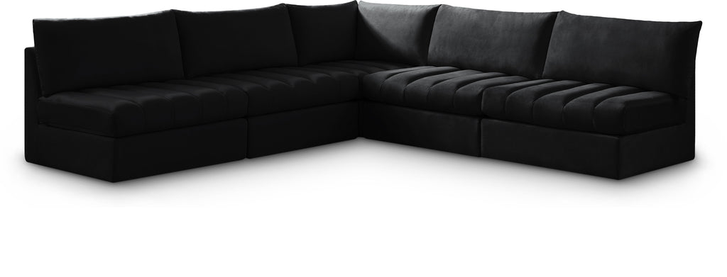 Jacob - Modular Corner Armless Sectional 5 Piece