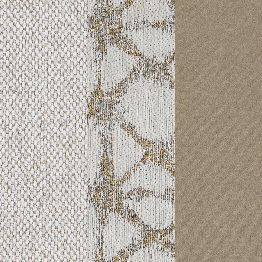 Rainn - Boucle Upholstered Sloped Arm Sofa Set