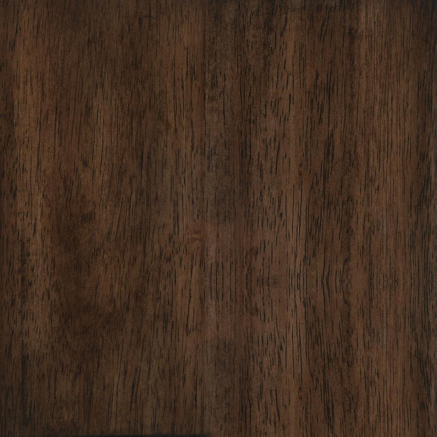 Cheryl - Upholstered Wood Arm Accent Chair - Dark Blue