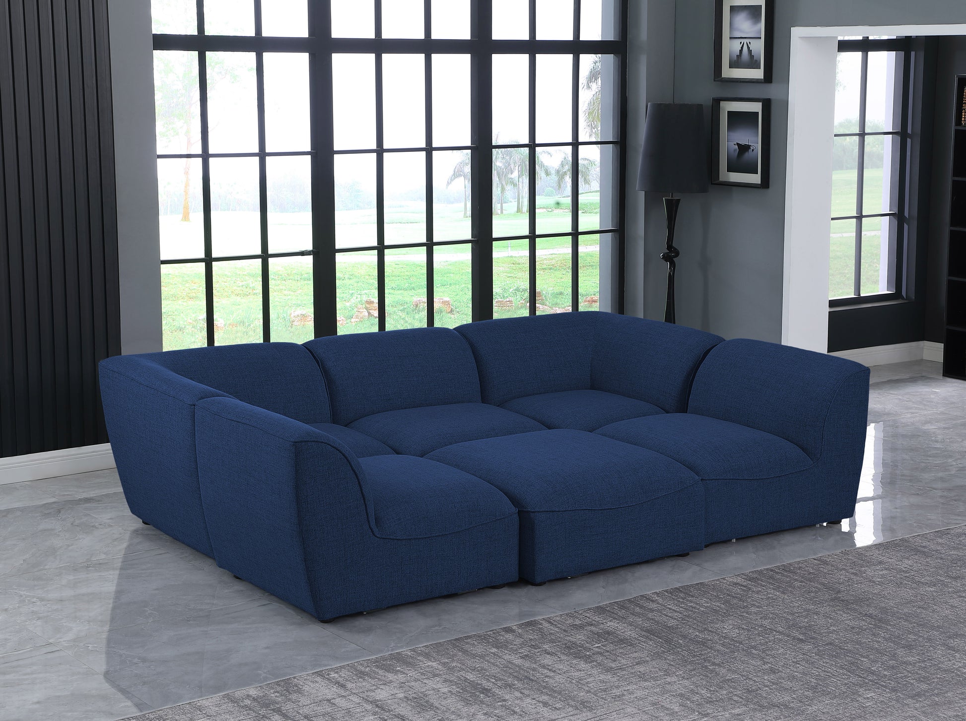 Miramar - 6 Piece Modular Sectional