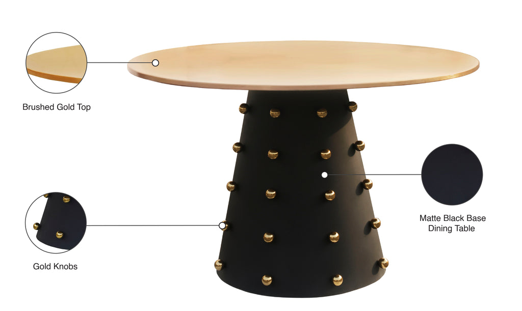 Raven - Dining Table - Black