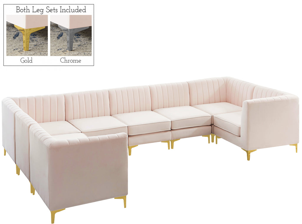 Alina - 8 Piece Modular U-Shaped Sectional