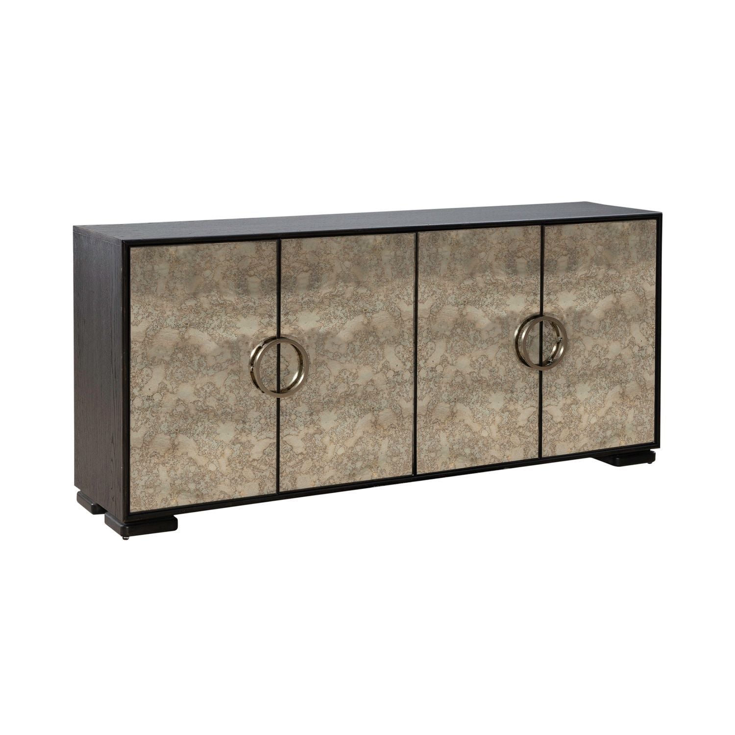 Barlowe - 4 Door Accent Cabinet - Brown
