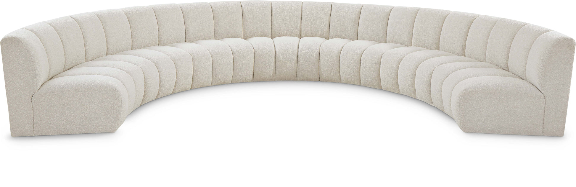 Infinity - 7 Piece Modular Sectional - Cream
