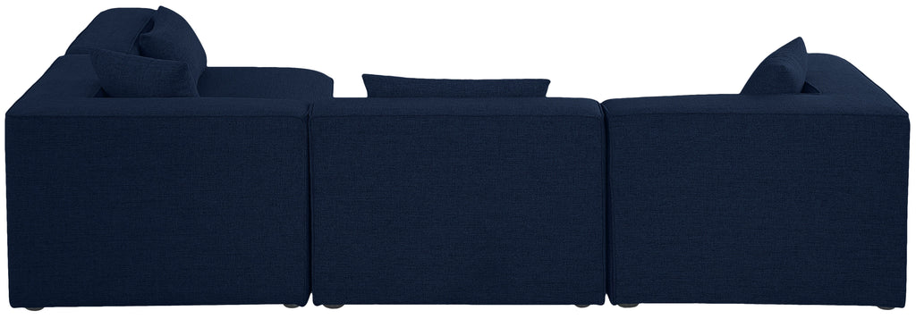 Cube - Linen 4 Piece Modular Corner Sectional